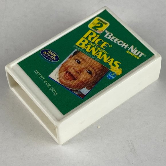 Barbie Beechnut Rice Bananas Stage 2 Cereal Pretend Play Baby Food For Kids Pla… - Picture 3 of 6